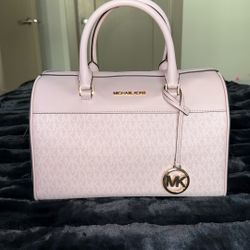 Michael Kors Pink Mini Duffel