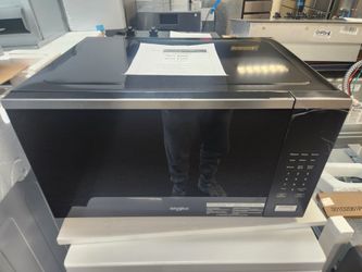 2.2 cu. ft. Electric Countertop Microwave in Stainless Steel with Sensor Cooking