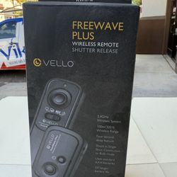 Free wave plus wireless remote shutter release for canon