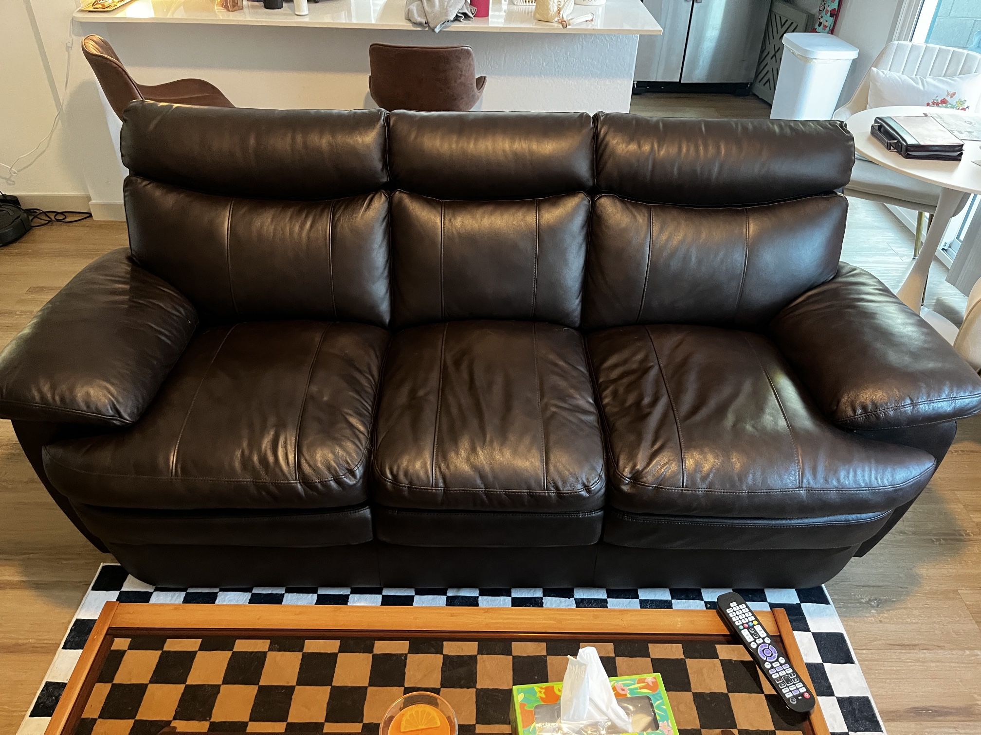 Leather Couch