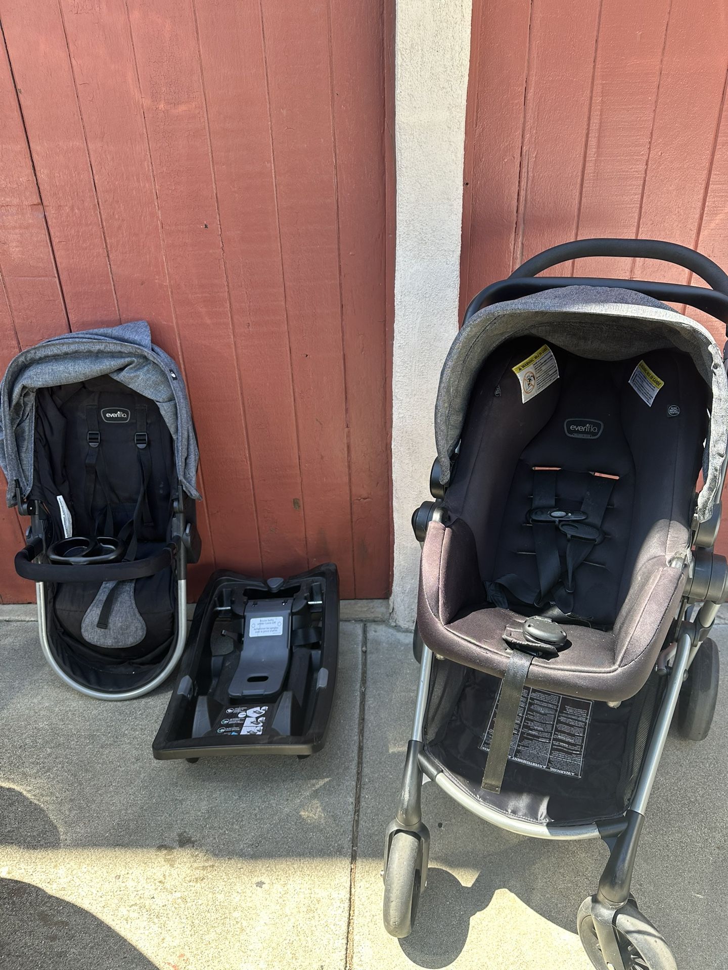 Evenflo Stroller Set