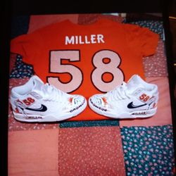 White Tennis With Orange Jersey asking $300 OBO