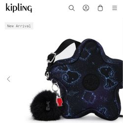 Kipling Peanuts Snoopy Star Purse