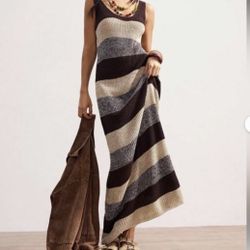 NWOT Sleeveless Maxi Dress/ S