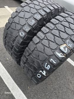 Only 2 used tires Lt37x12.50r20  Bfgoodrich HD terrain T/A $200.00 both