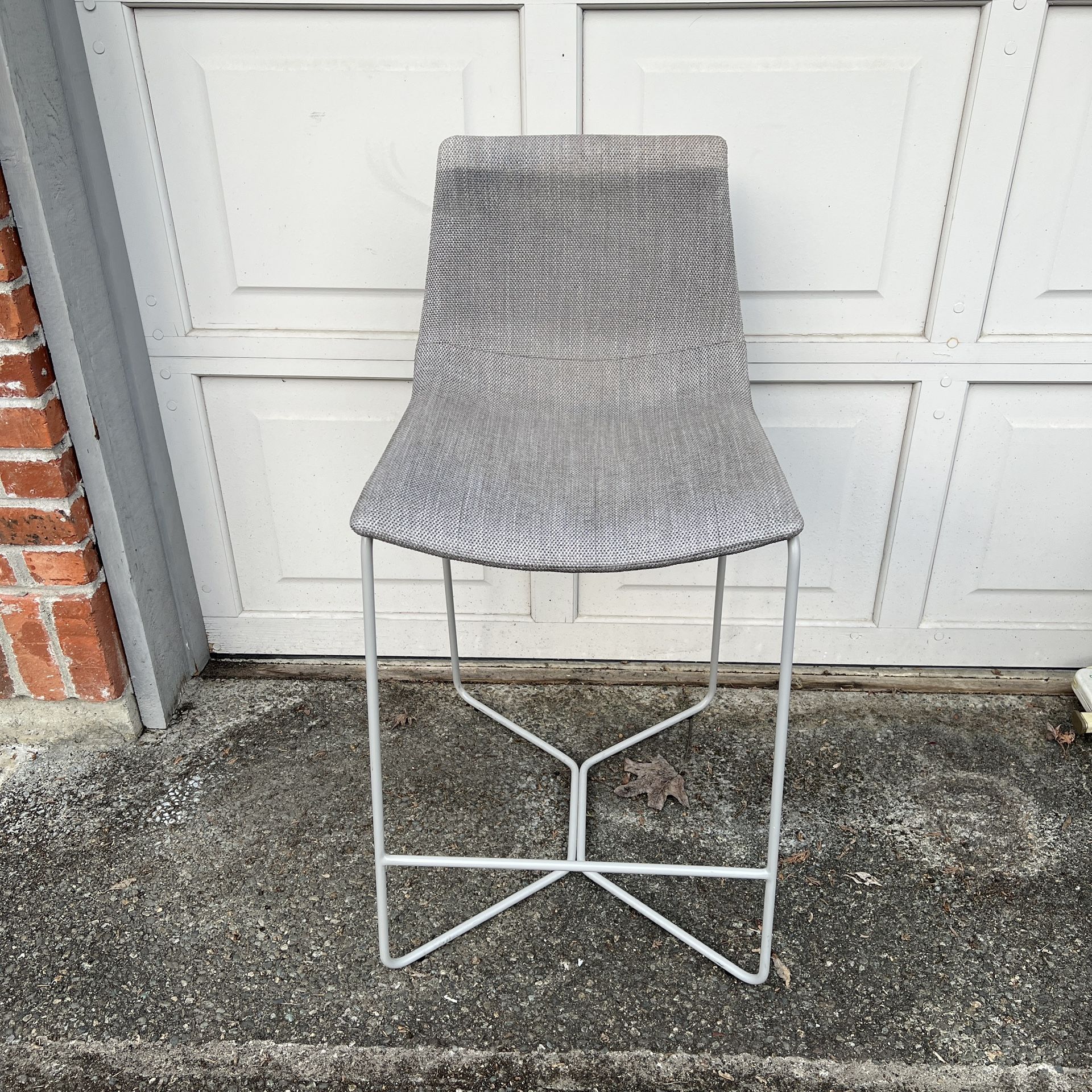 West Elm Slope Upholstered Bar and Counter Stool