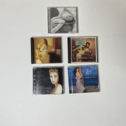 Celine Dion 5 CD Lot