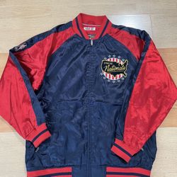 NBA 76ers  Vintage Mitchell & Ness Hardwood Classics Syracuse Nationals jacket NBA 76ers