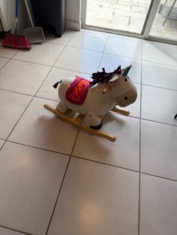Rocking horse wooden