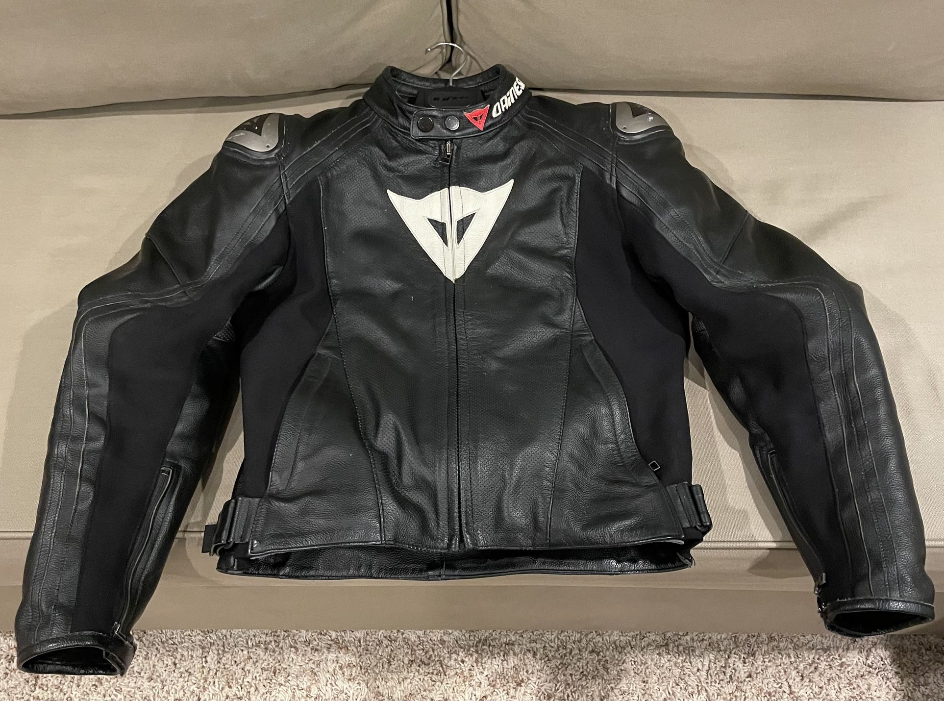 Dainese Perforated Leather Motorcycle Jacket Men’s