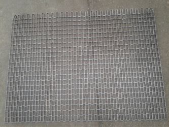 Steel grate mat