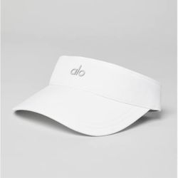 Alo Captivate Visor (limited Edition)- White