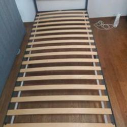 Twin bed WOODEN STICKS