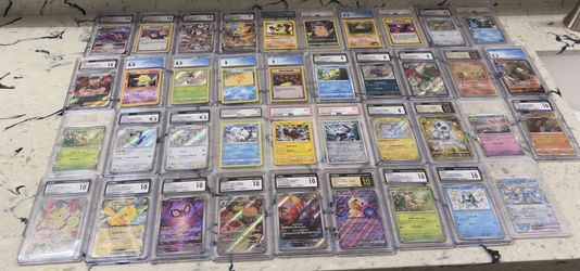 graded card lot Pokemon Graded Card Lot for Sale in Everett, WA