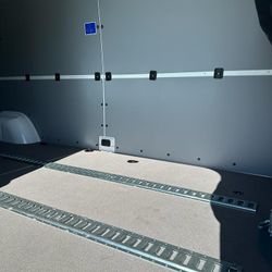 2023 Mercedes 2500 Sprinter Cargo Van High roof 170” Ext WB  Miles 7473 White 