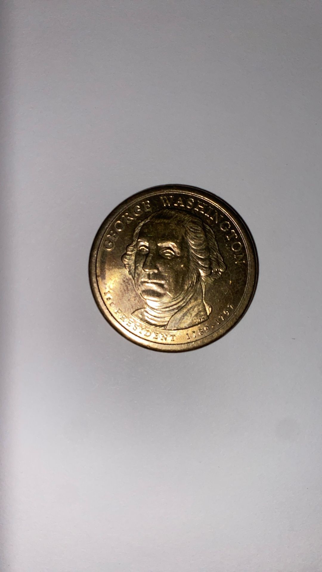 George Washington Rare Dollar Coin 2007 D