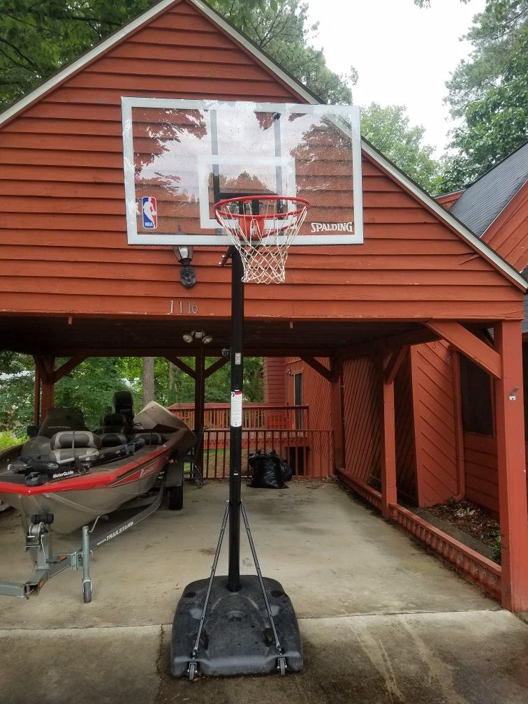 54' SPALDING Basketball Hoop