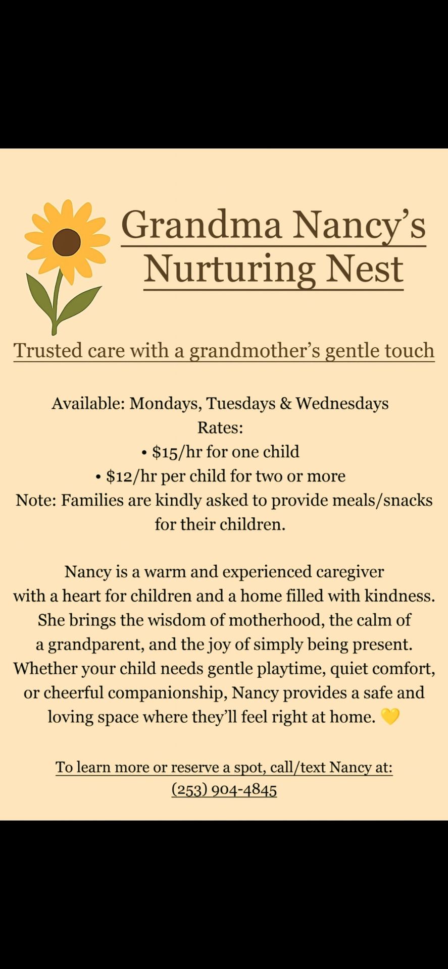 Child care In My Home