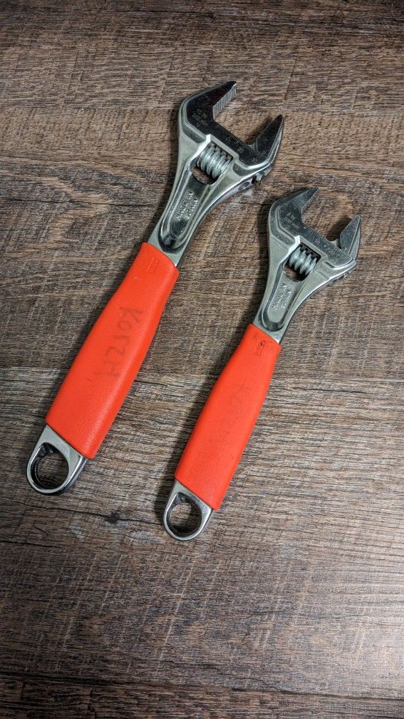 Snap-on Adjustable Wrench 