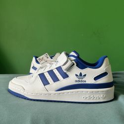 Adidas Forum Low White Royal Blue Size 7.5