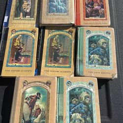 Various Series of unfortunate events books
