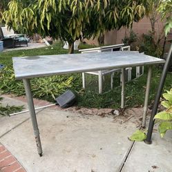 Steel Metal Prep Table