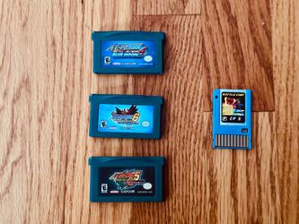 Megaman Battle Network 4, 5, 6 w/ Battle Chip - GBA - Nintendo Gameboy Advance