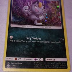 Pokemon Alolan Meowth From MacDonald Set