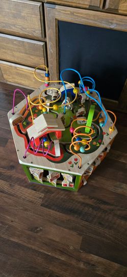 Wooden Active Toy Cube