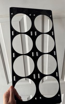 Corsair Obsidian 1000D 8x 120mm Fan Tray in black.