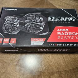 ASRock Radeon RX 6700 XT Challenger D Gaming Graphic Card, 12GB GDDR6 VRAM