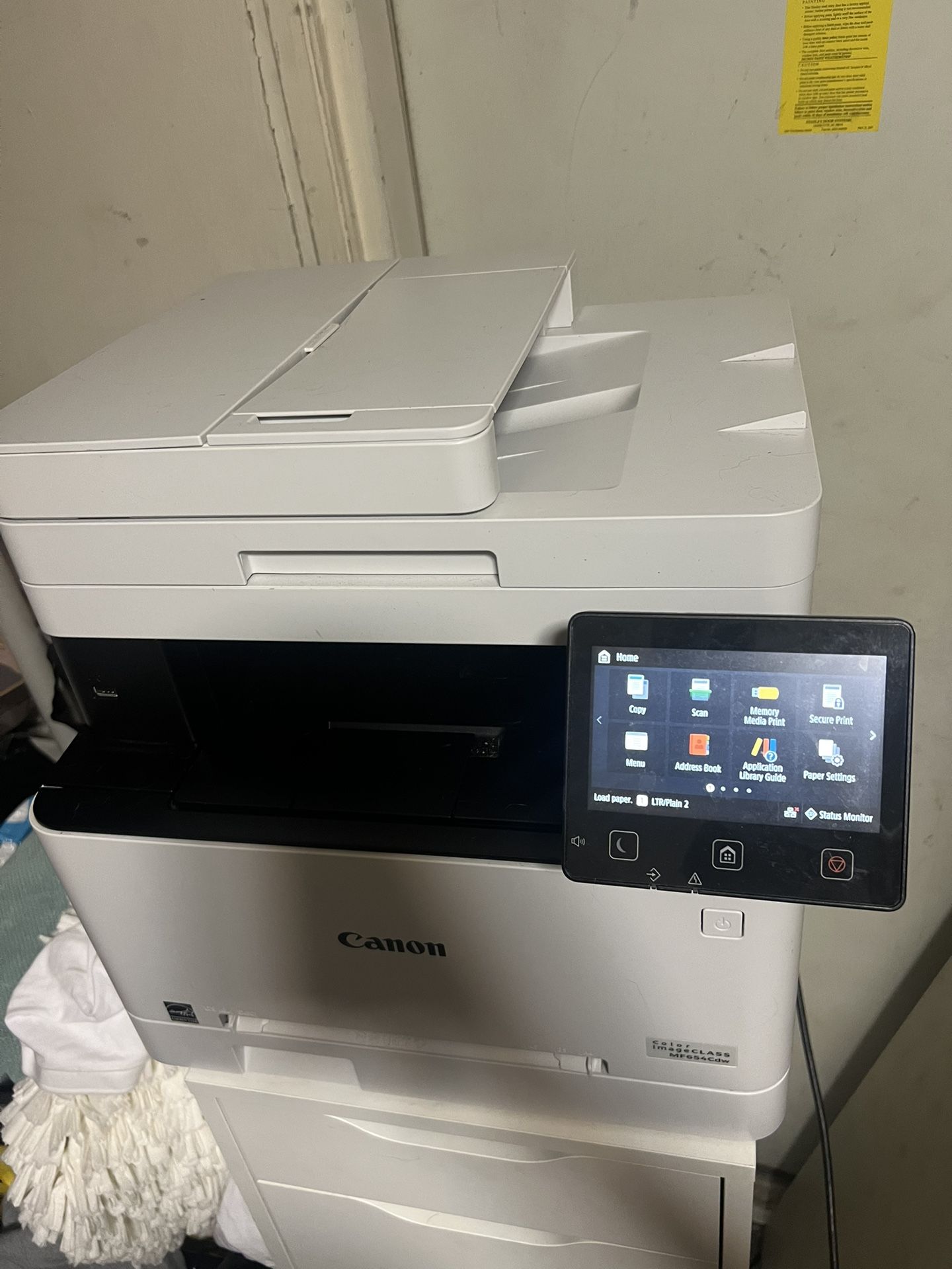 Canon Printer Copier Fax Scanner All In One Industrial Office Mf654cdw
