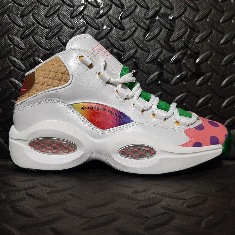 Reebok Question Mid Candy Land (GS) shoes GZ0081 Size