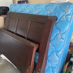 Bed Frame  + Bed (please Read) 