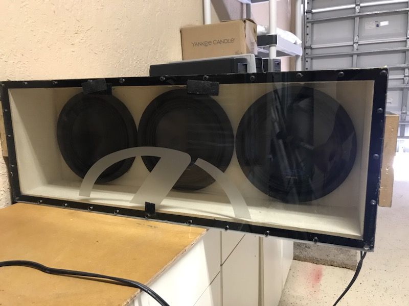 Custom APLINE 10” subwoofer system