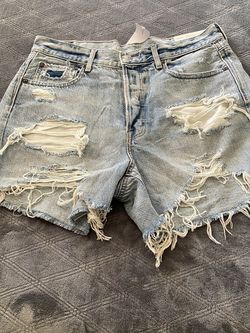 Light Blue Denim Shorts 🩵