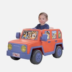 Bluey Power Ride On Car