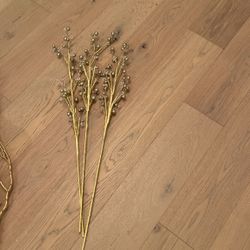 Gold Branches With Crystals