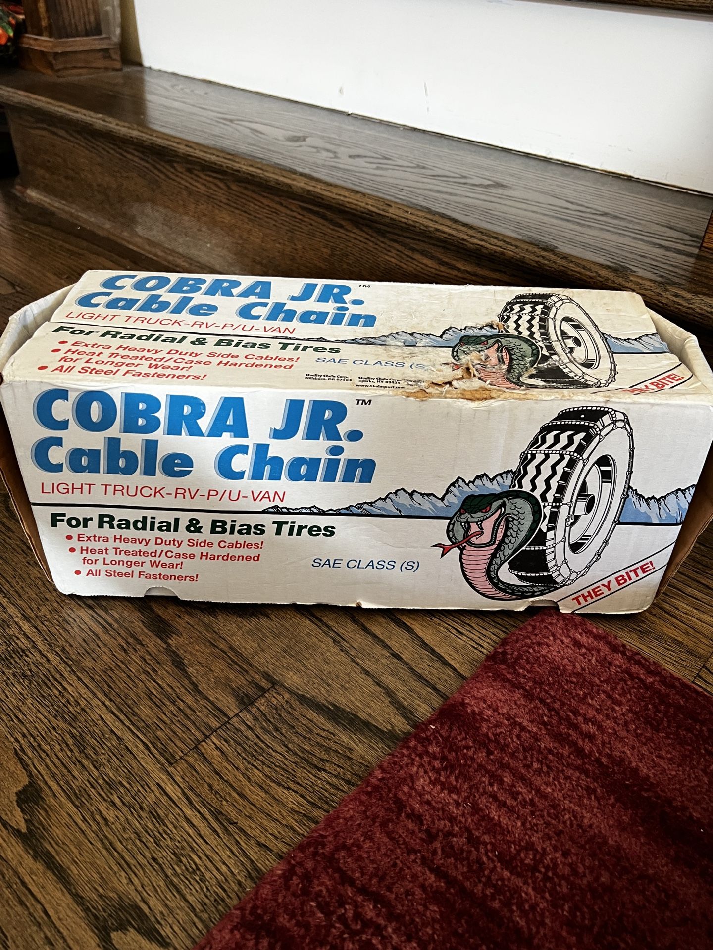 Cobra Junior Cable Chain; Light Truck- RV-p/u-van