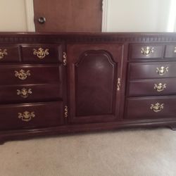 Dresser and mirror 
