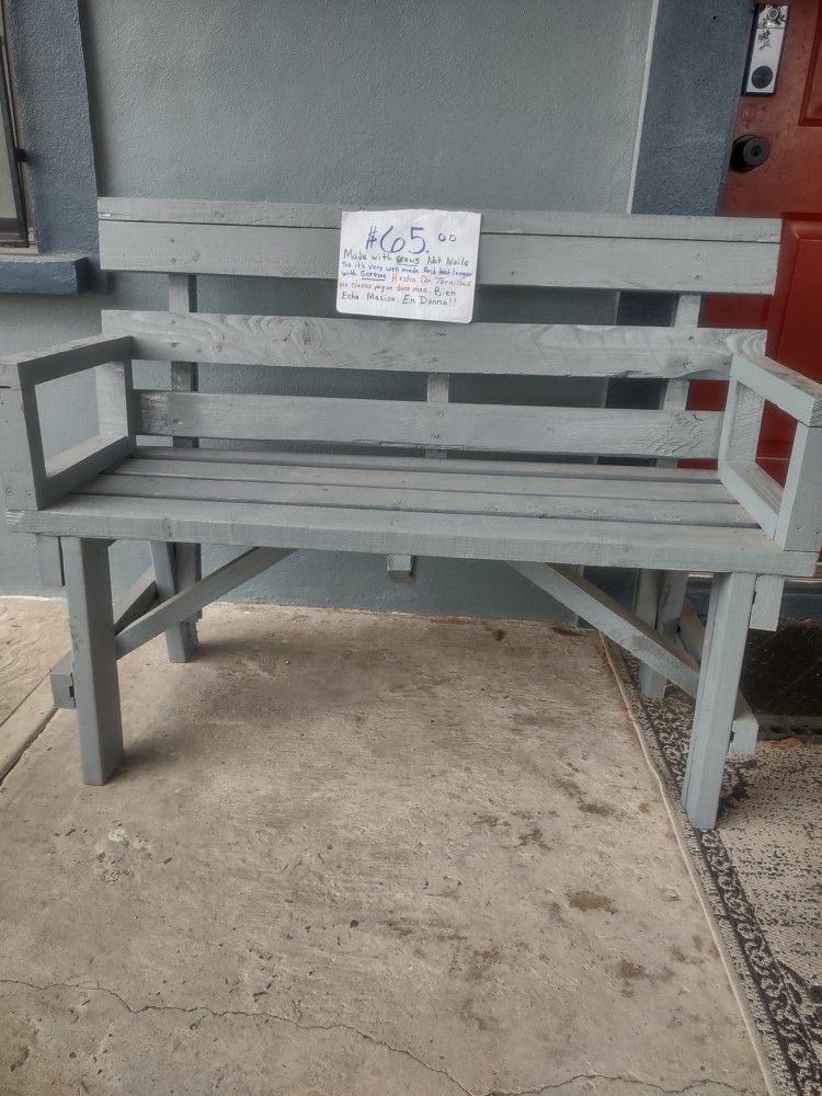 Wood Bench Was $65 Reduced To $60. Made With Screws Not Nails So It Can Last Longer In Donna Inside The City,New Products : American Fashion Style Bags On Sale