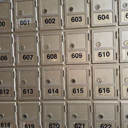 Business Mailbox $225No Key