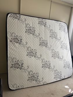 Mattress /bed- California King(Free box spring) - Almost new