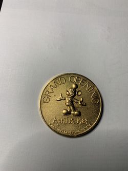 Disney Grand Opening Tokyo Coin