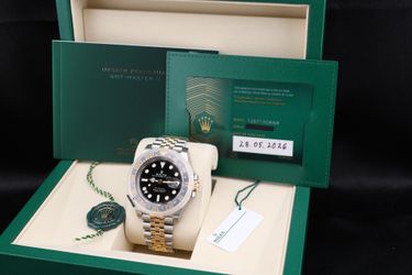 Rolex GMT-Master ll 2026 Zombie Two-Tone Jubilee 126713GRNR Full Factory Stickers