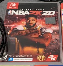 NBA 2k20 Nintendo switch game