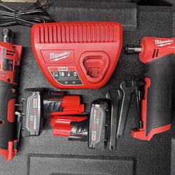 Milwaukee die grinder set