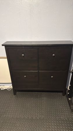 IKEA Hemnes Shoe Organizer Black