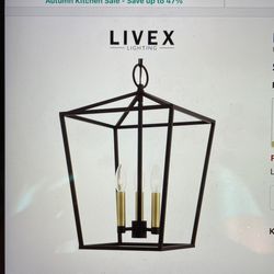 Livex Lighting 49433 Brand New, Must Sell 