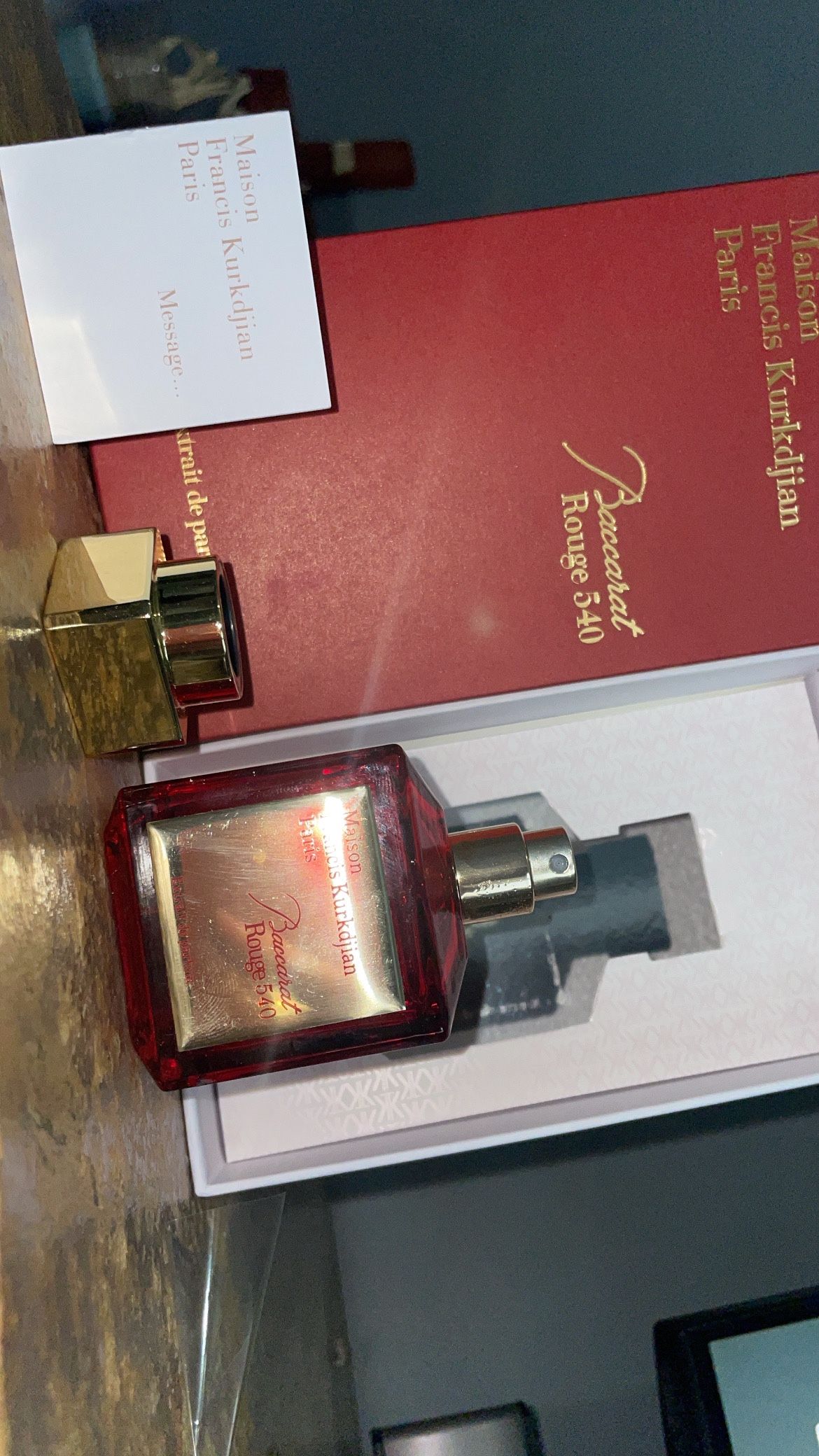 MAISON FRANCIS KURKDJIAN BACCARAT ROUGE 540 EAU DE PARFUM